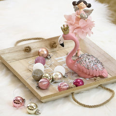 Luxury 49pc Shades Of Pink Bauble Set