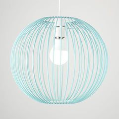 Duck Egg Blue Wire Ball Shade