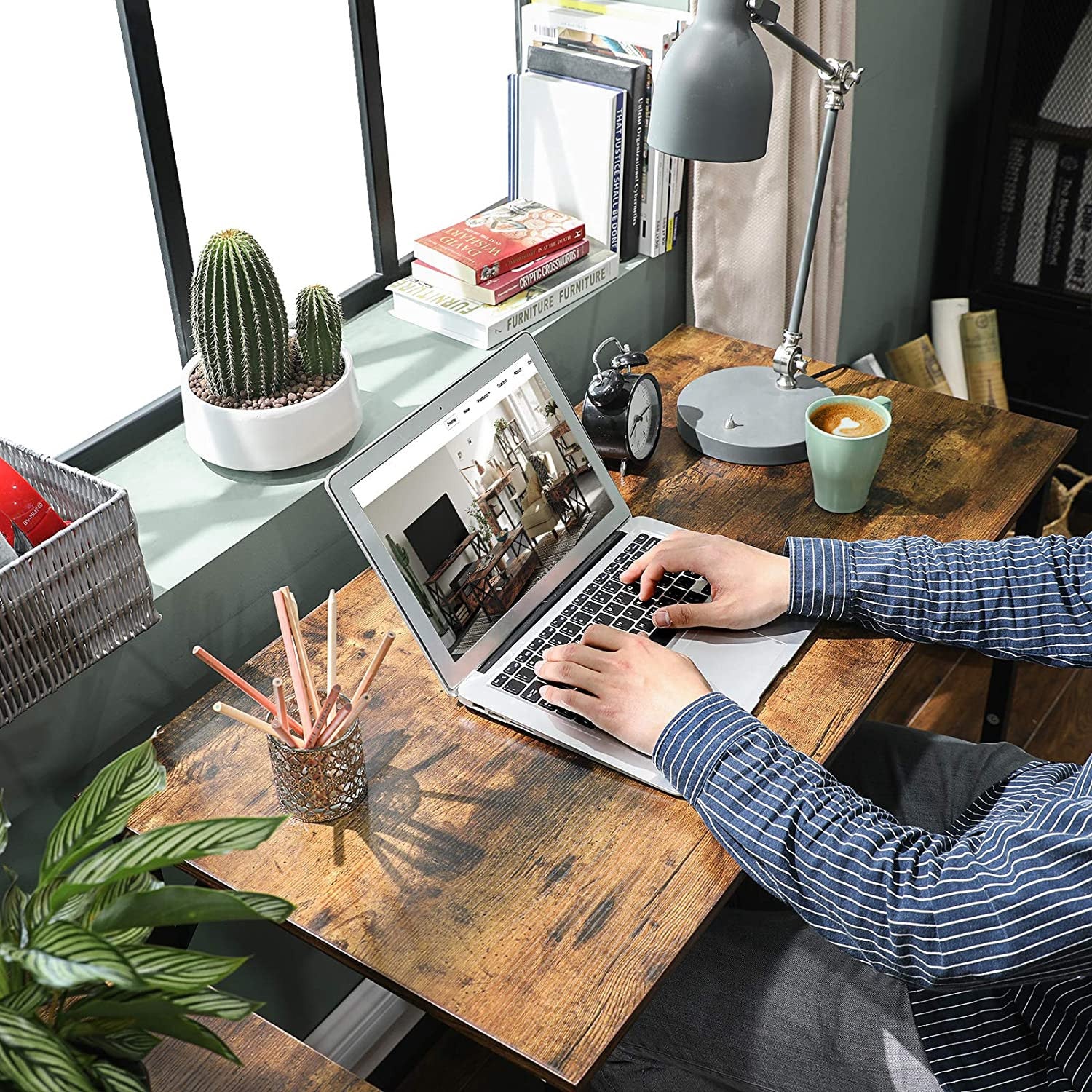 Industrial Rustic Office Desk