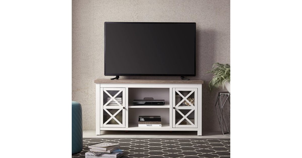 Quadel Cross TV Stand (TVs up to 55")