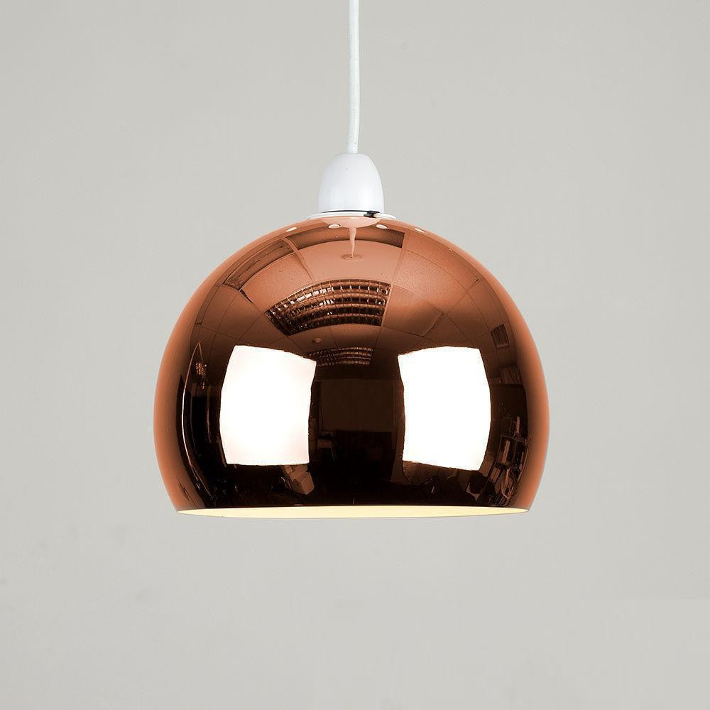 Copper Domed Light Shade