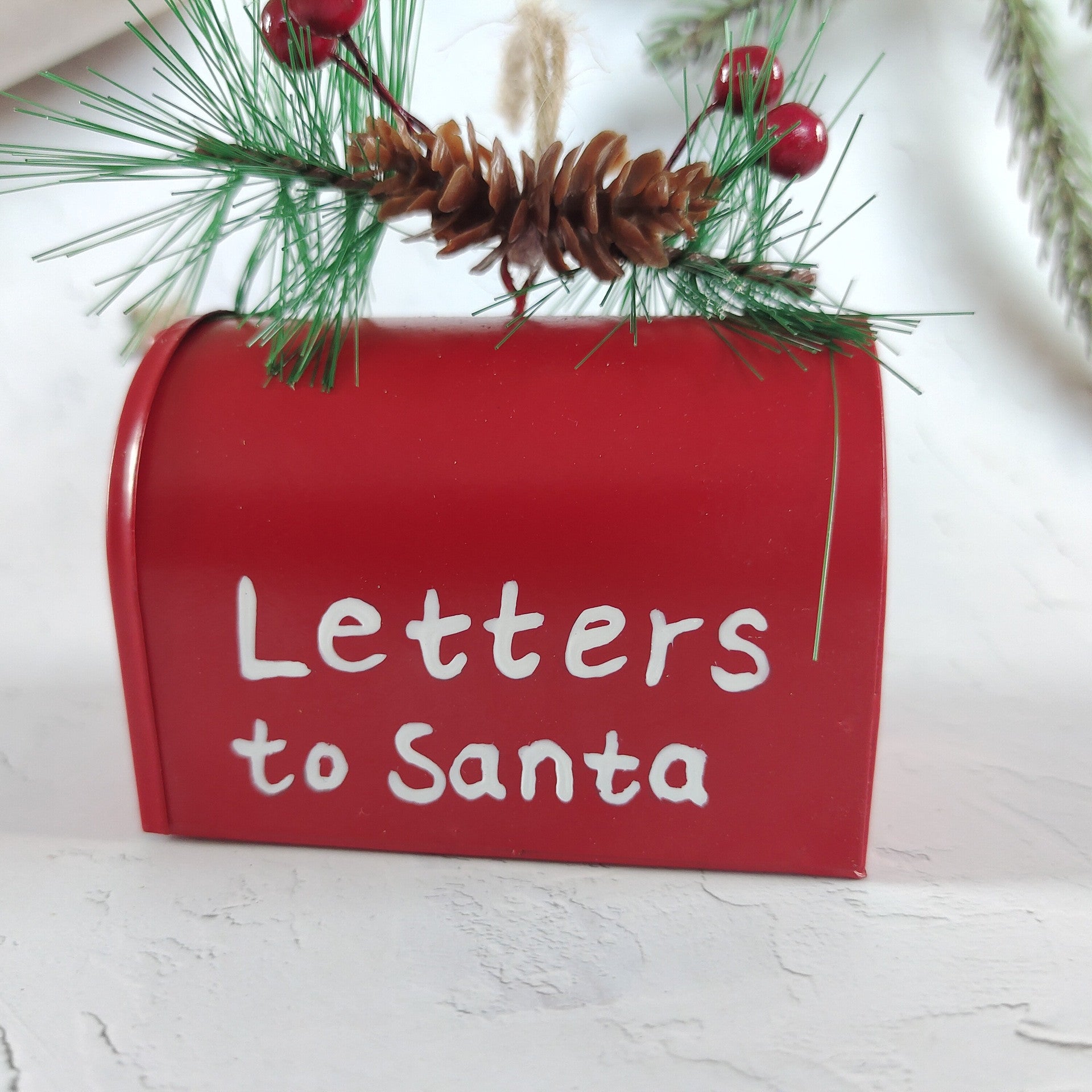 Metal Letters to Santa Mailbox