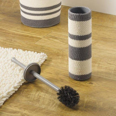 Knitted Toilet Brush & Holder