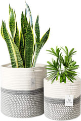 Jute Rope Plants Baskets