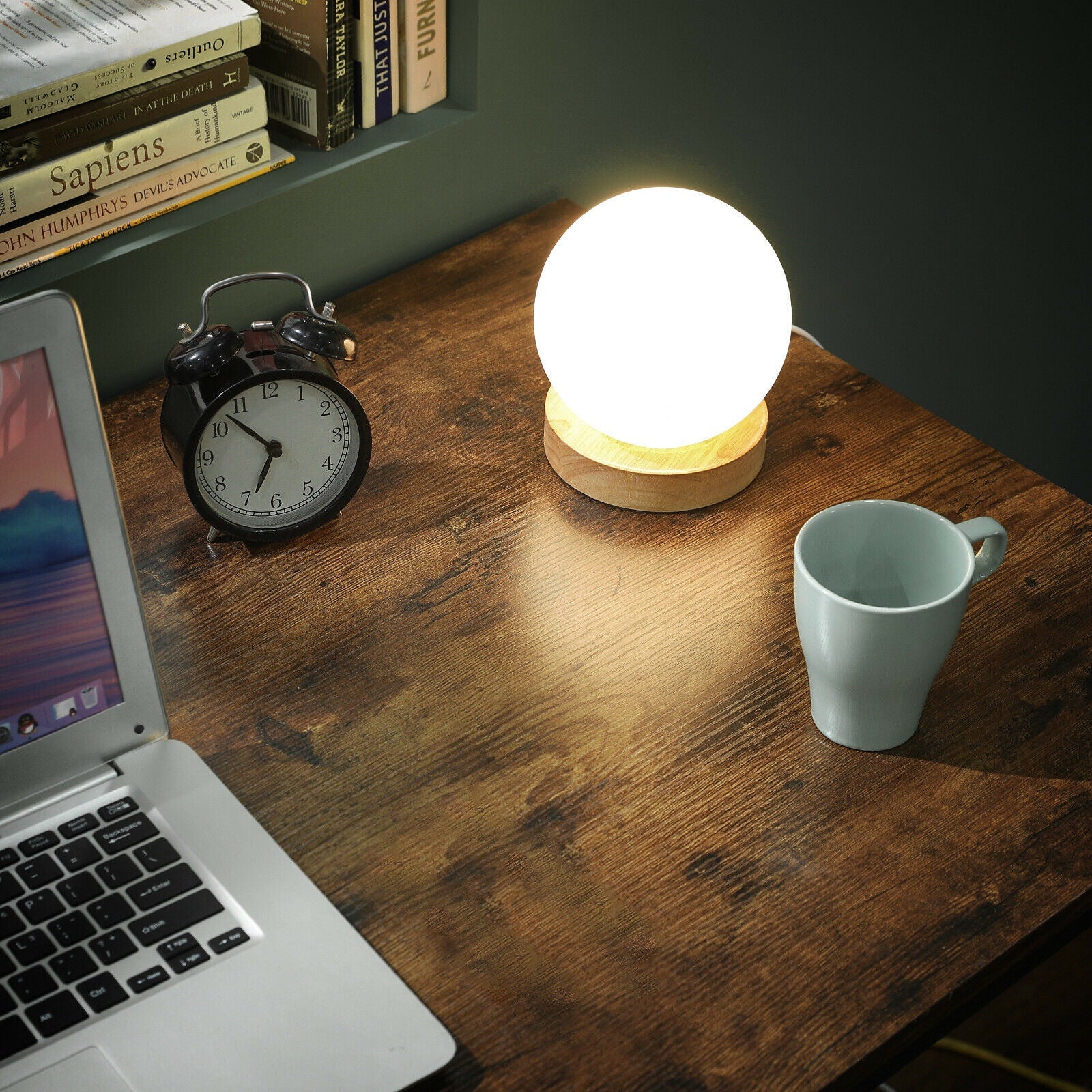 Rustic L-Shaped Corner Desk