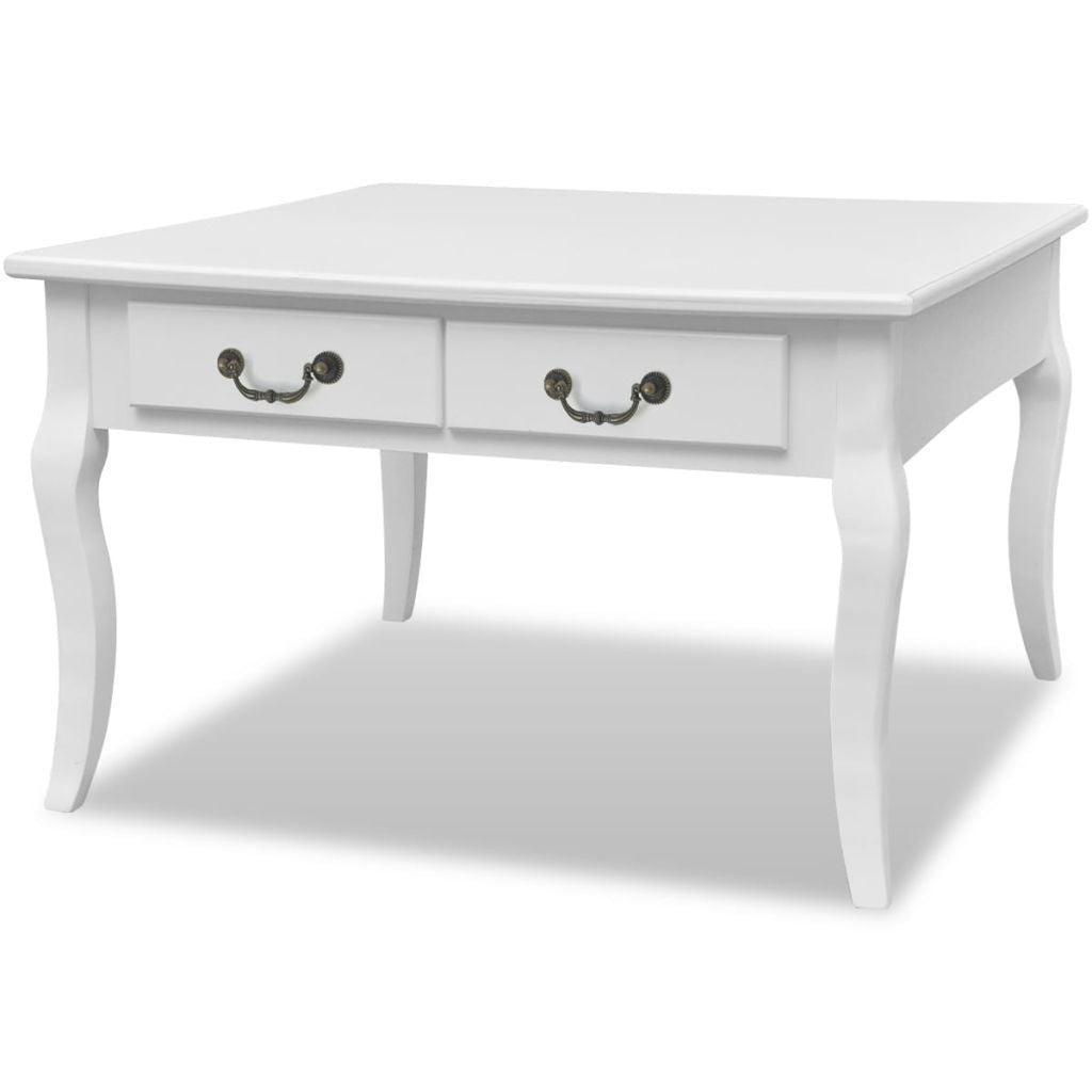 White Coffee Table