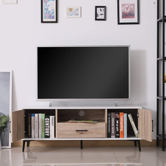 The White Oxo TV Unit