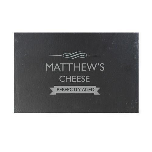 Personalised Perfectly Aged Cheese Slate