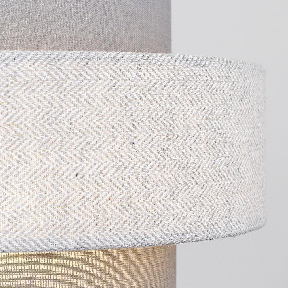 2 Tier Fabric Light Shade