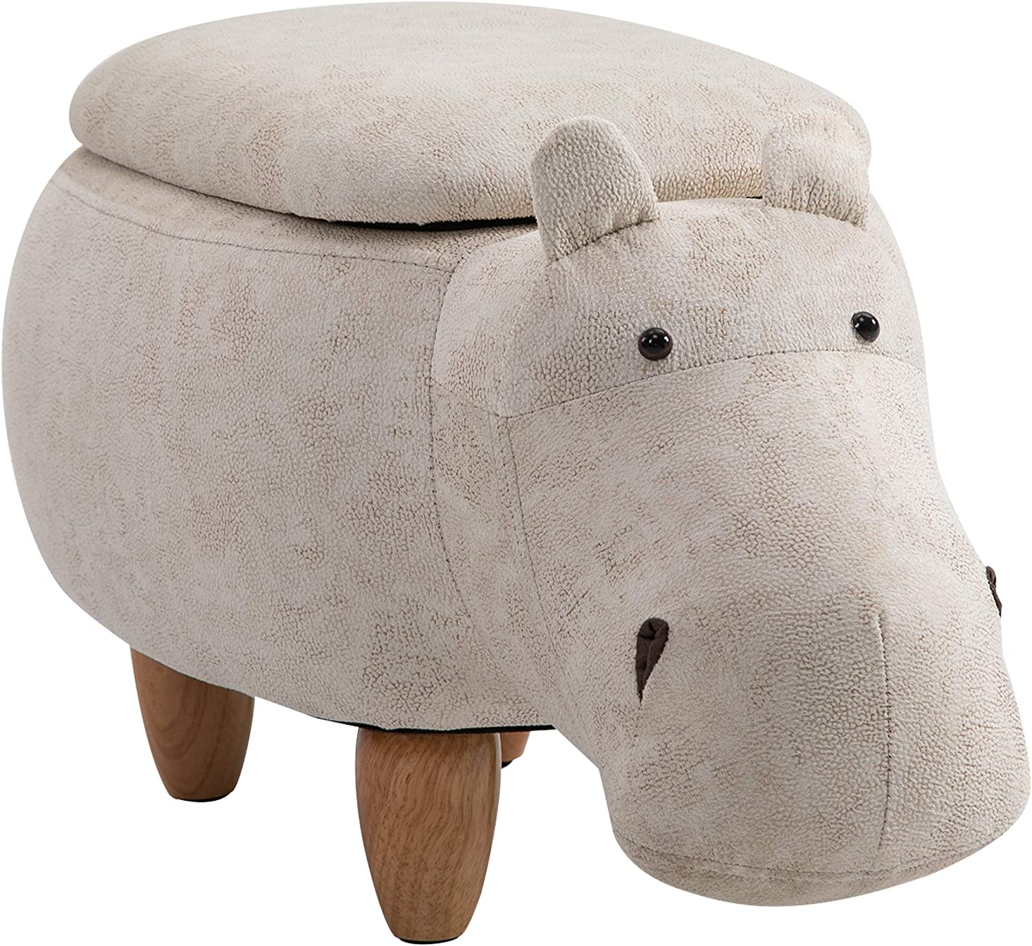 The Hippo Storage Footstool