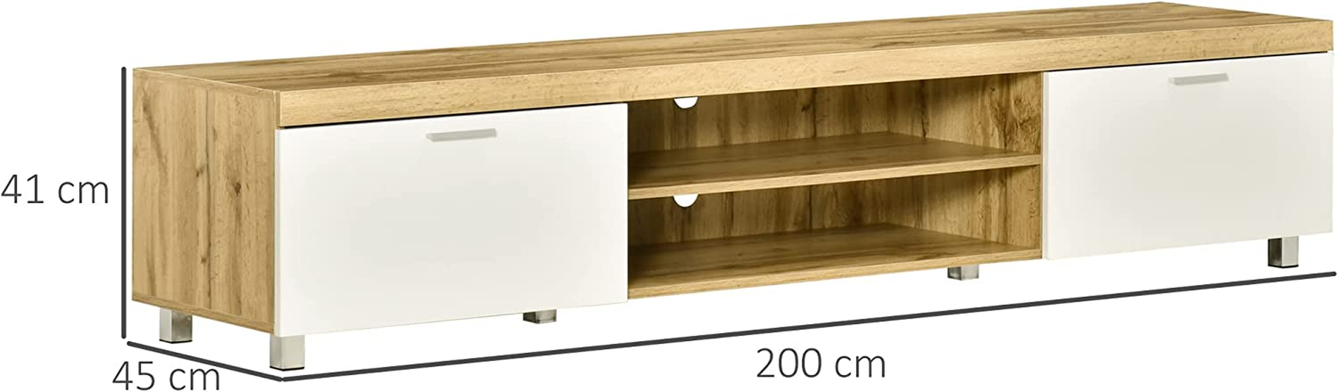 White & Light Brown Tecon Media Unit