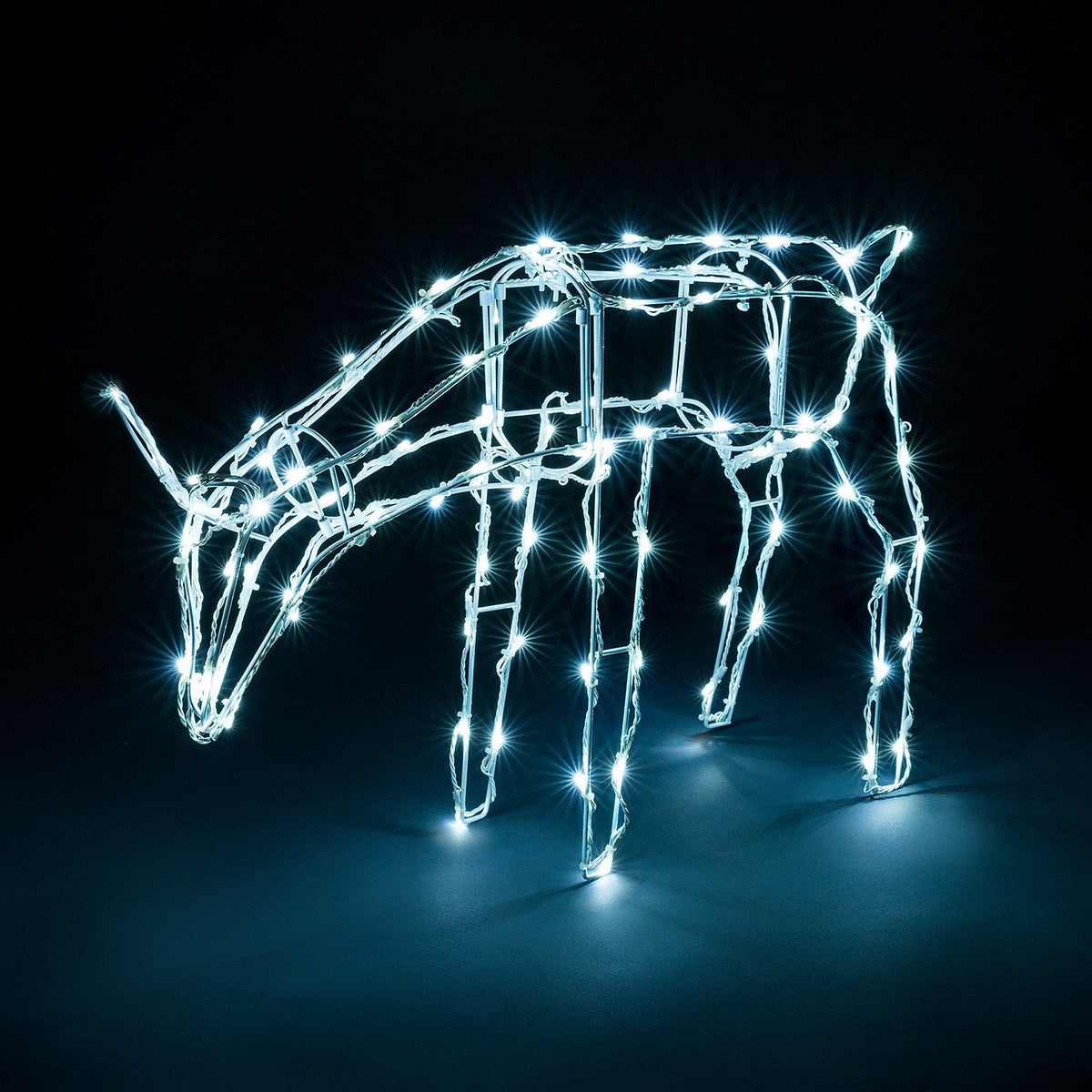 Winter Wonderland Light Up Grazing Reindeer