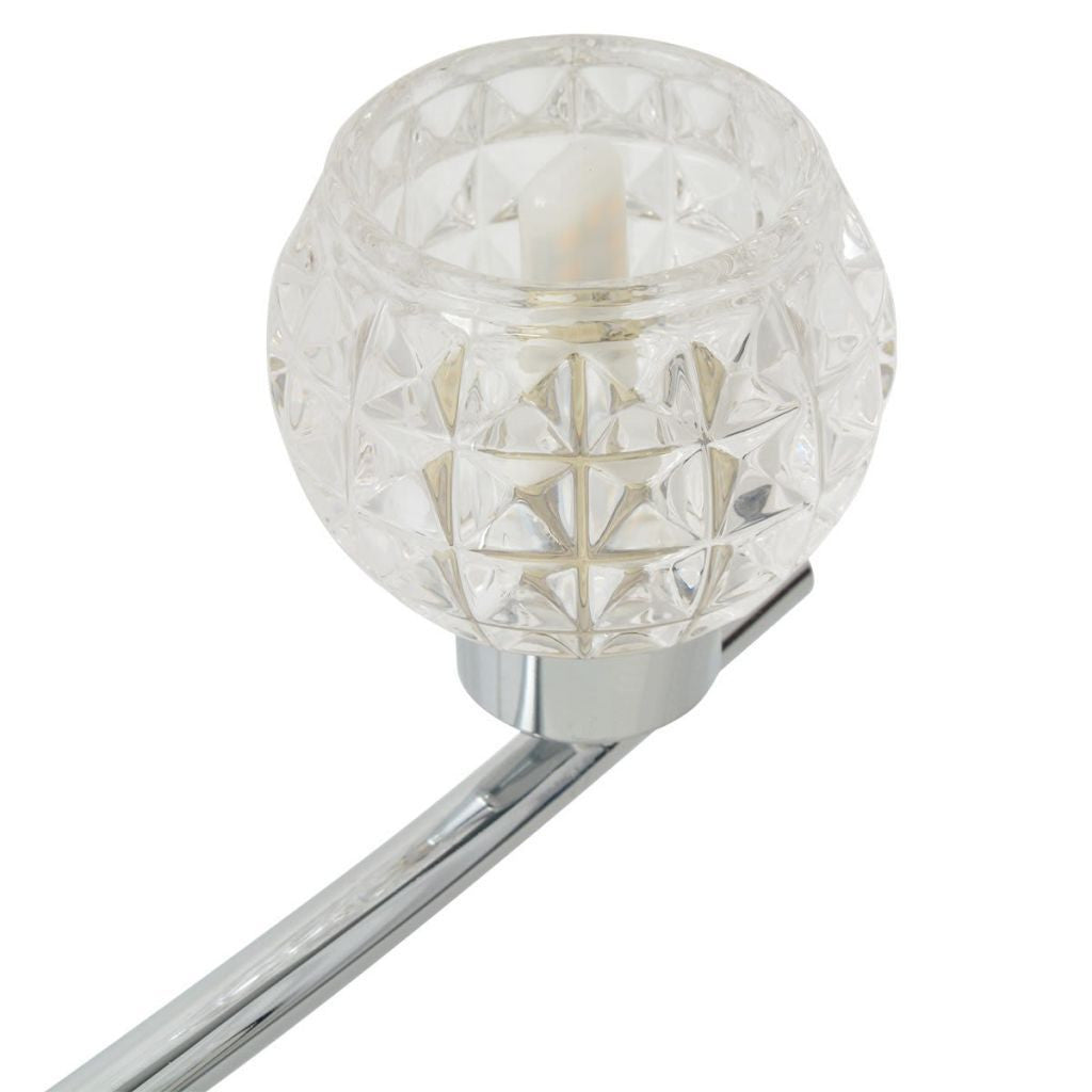 Curving 6 Bulb Ceiling Lamp