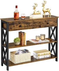 Industrial Oxford Console Table