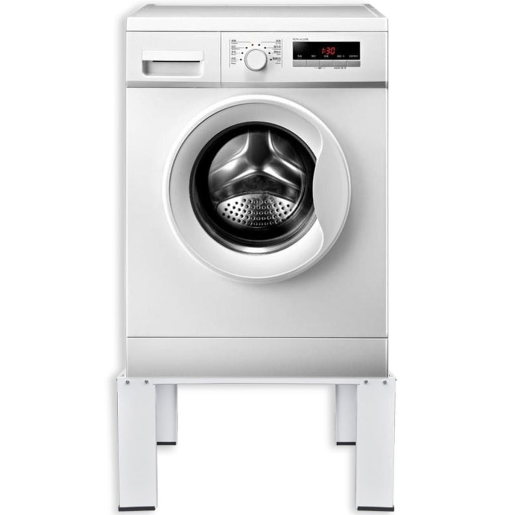 White Washing Machine Pedestal