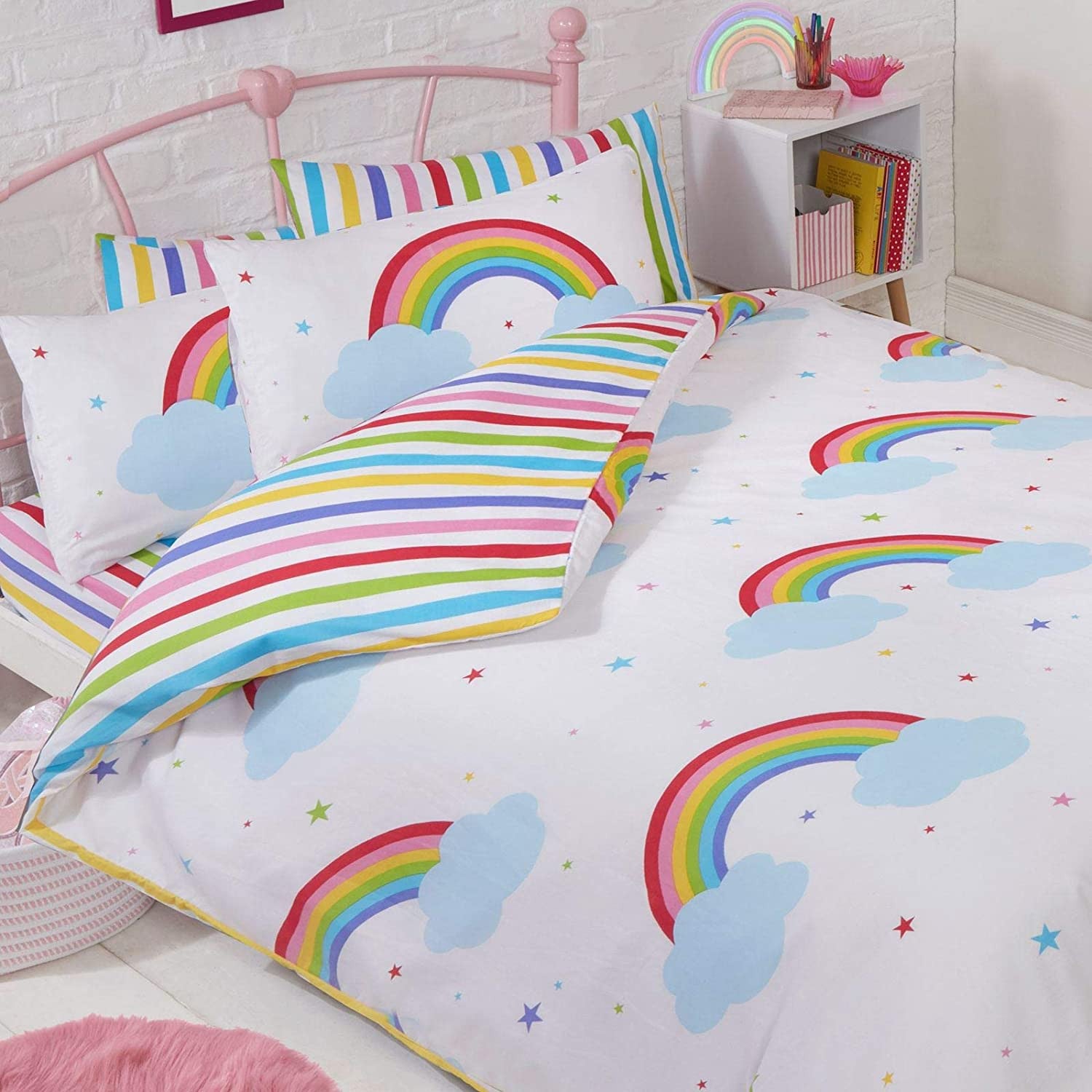 Rainbow Sky Duvet Set