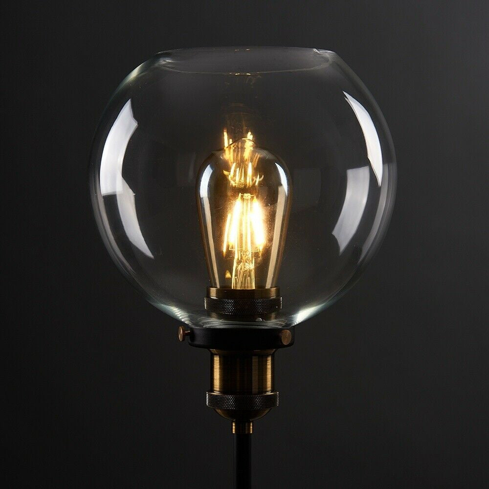 Industrial Globe Lamp