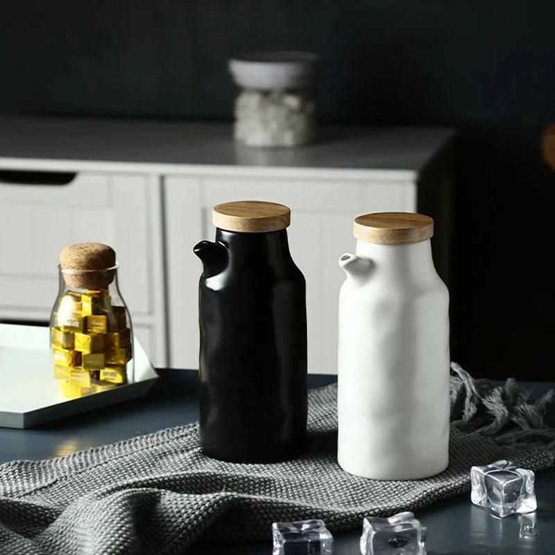 Ceramic Olive Oil Bottles