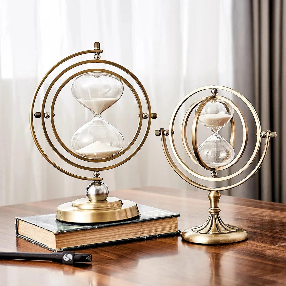 Metal Hourglass Timer