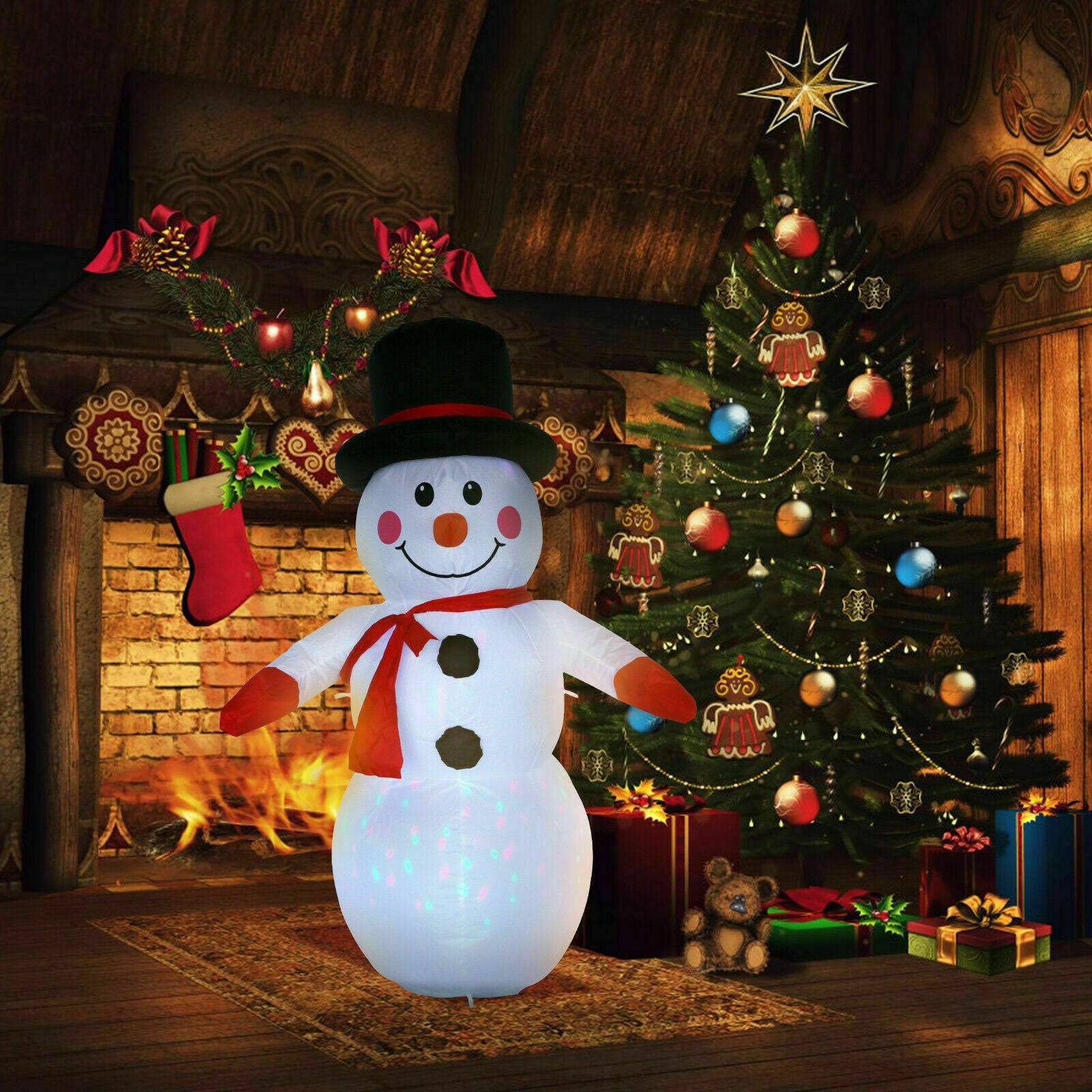 Christmas 4ft Inflatable Snowman