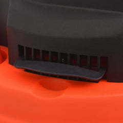 Black and Orange Ash Vacuum Cleaner 1200 W 20 L