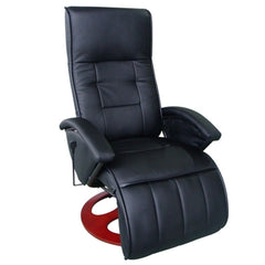 Black Electric Leather Massage Chair