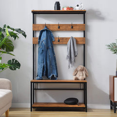 Free Standing Coat & Shoe Rack