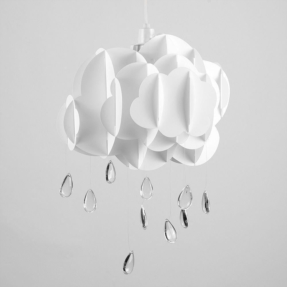 Childrens White Cloud Ceiling Light