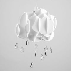 Childrens White Cloud Ceiling Light