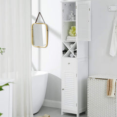 Blanco Slim Double Door Cabinet