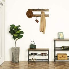 Coat Rack & Shoe Bench Set