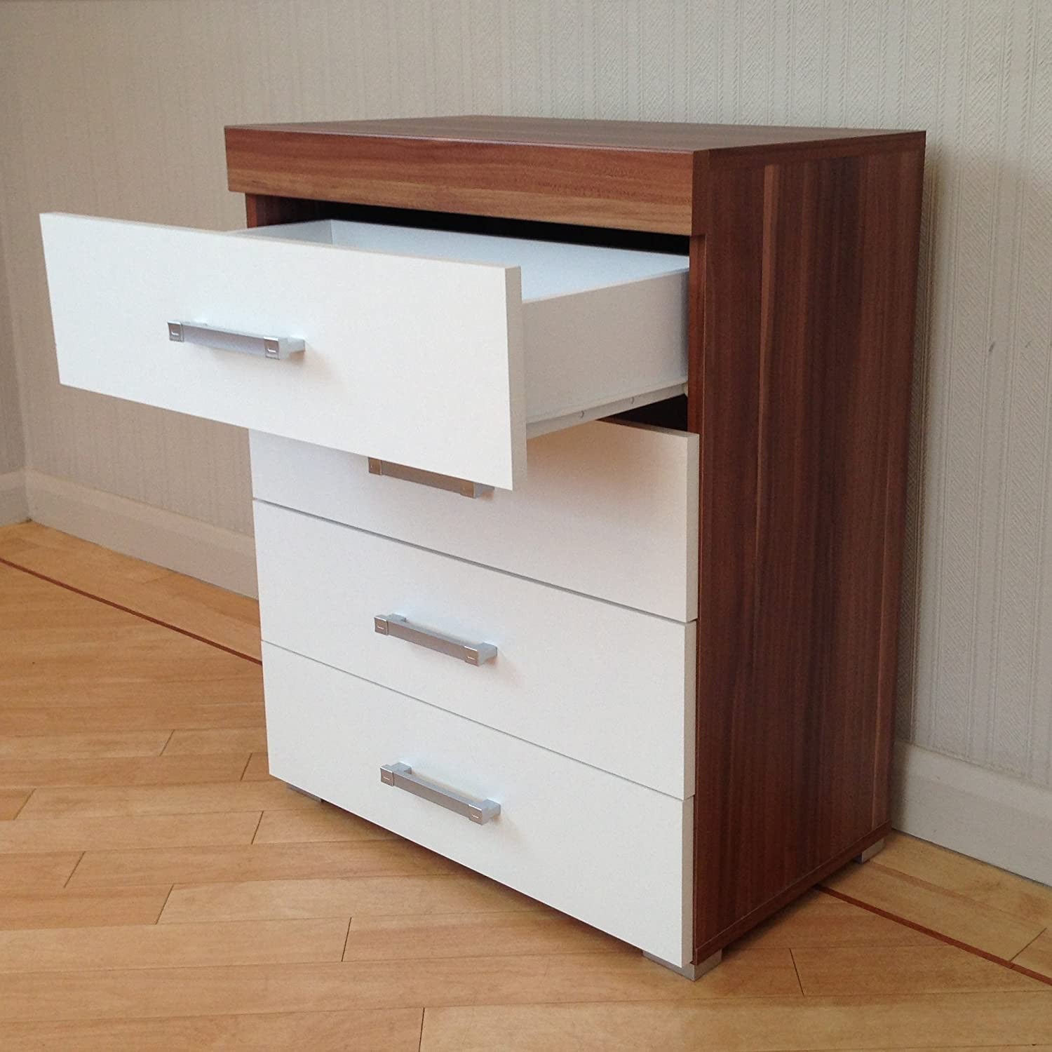 Retro Walnut Chest of Drawers