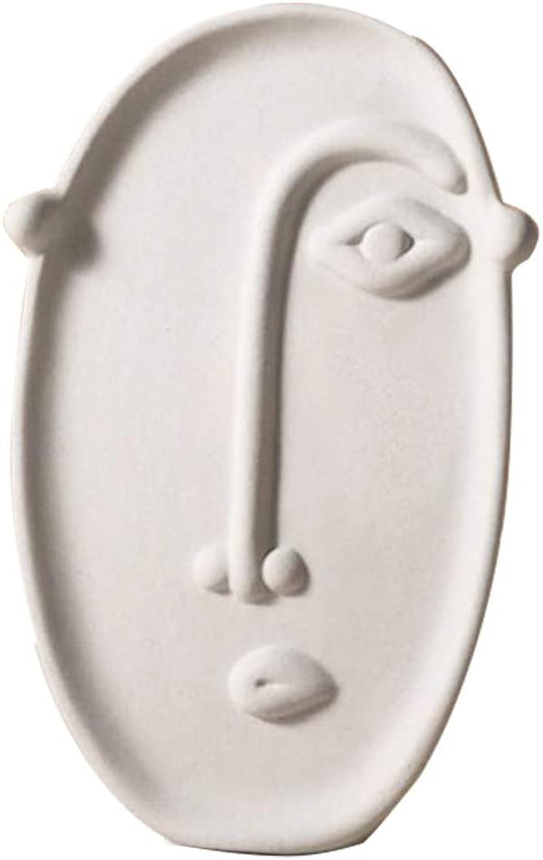 Ceramic Modern Arts Face Vase