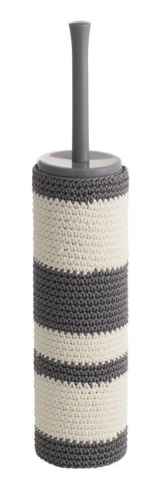 Knitted Toilet Brush & Holder