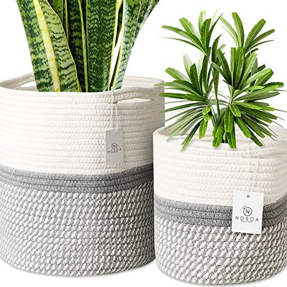 Jute Rope Plants Baskets