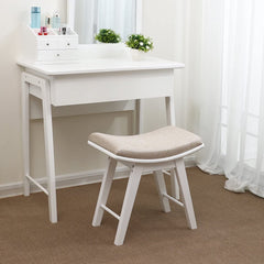 Curved Vanity Stool