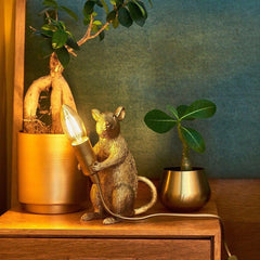 Retro Gold Animal Lamp