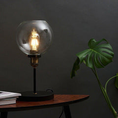 Industrial Globe Lamp