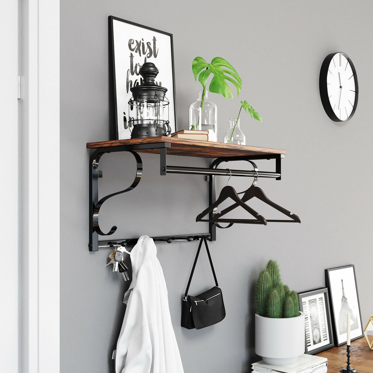 Rustic Wall Shelf