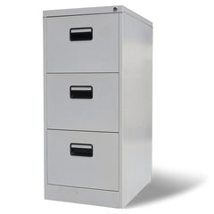 Grey Metal Hanging Cabinet - 3 Drawers