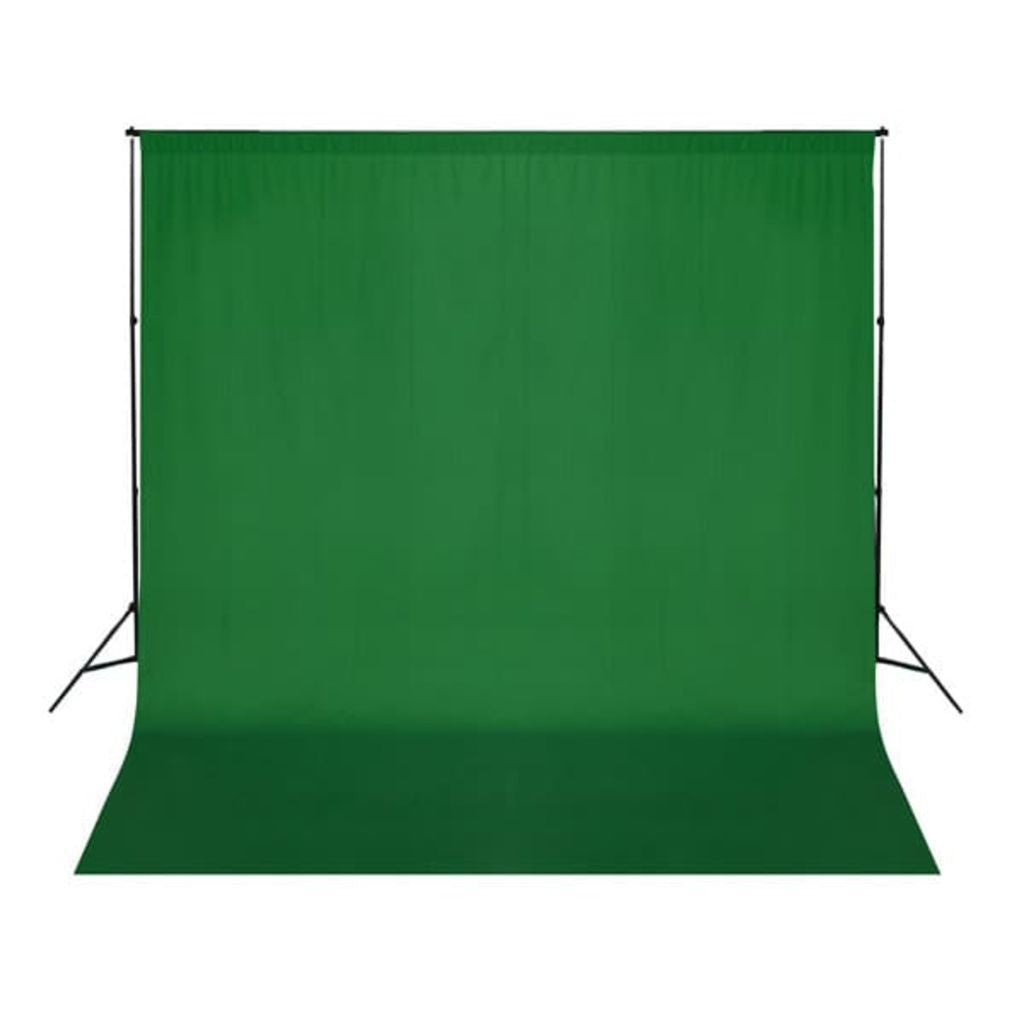 Green Backdrop 300 x 300 cm. Chroma key