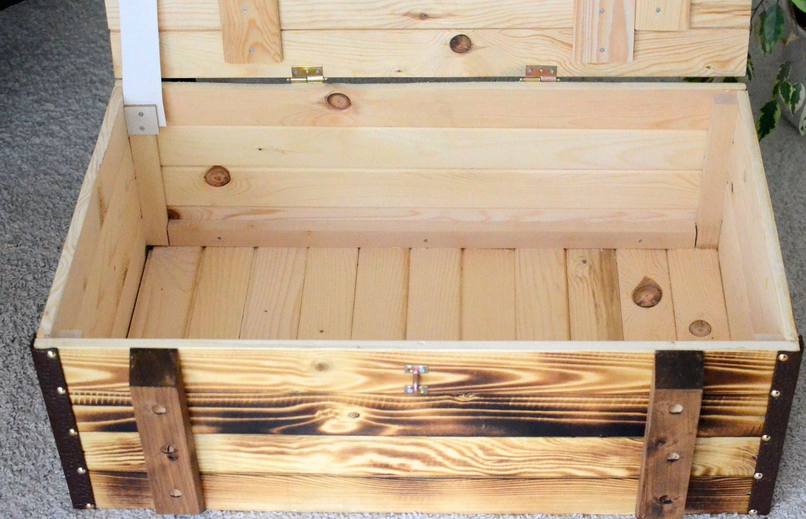 Wooden Chest Coffee Table