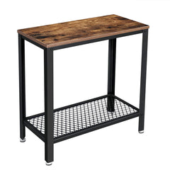 Rustic Industrial Side Table