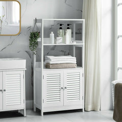 White Bathroom Storage Cabinet