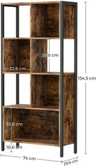 Rustic Ellen Cube Bookcase