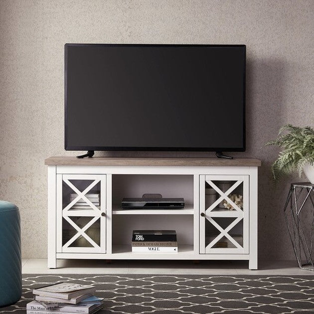 Quadel Cross TV Stand (TVs up to 55")