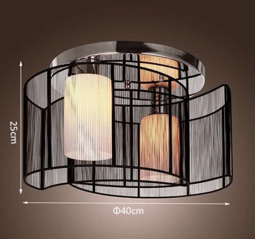 Black Modern Crescent Ceiling Light